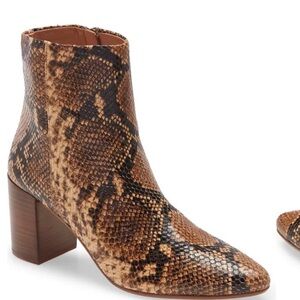 42. Madewell The Fiona Bootie in Wood Ash Multi